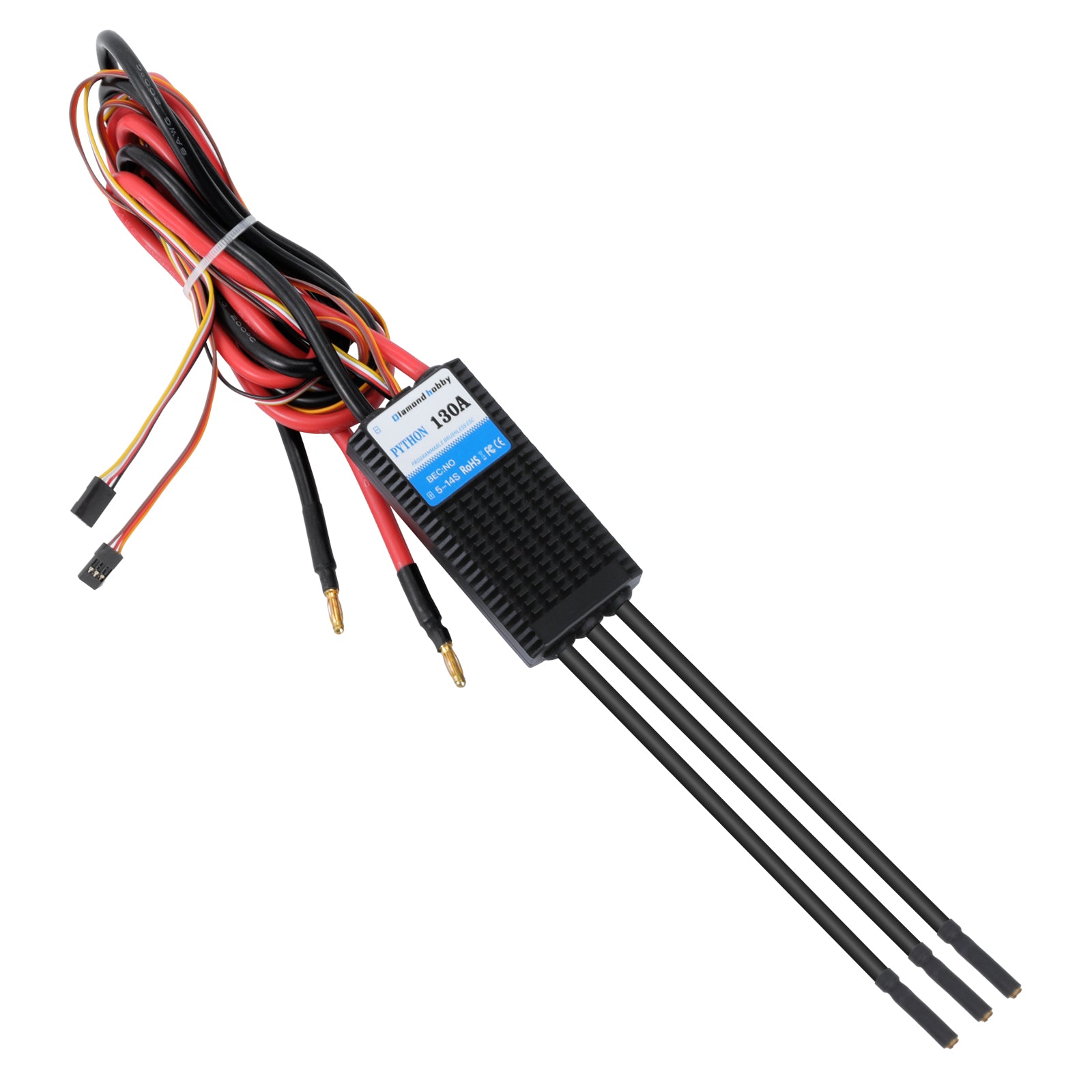 PYTHON Series Marine ESCs | High-Performance Waterproof  for RC Boats (20A-130A)