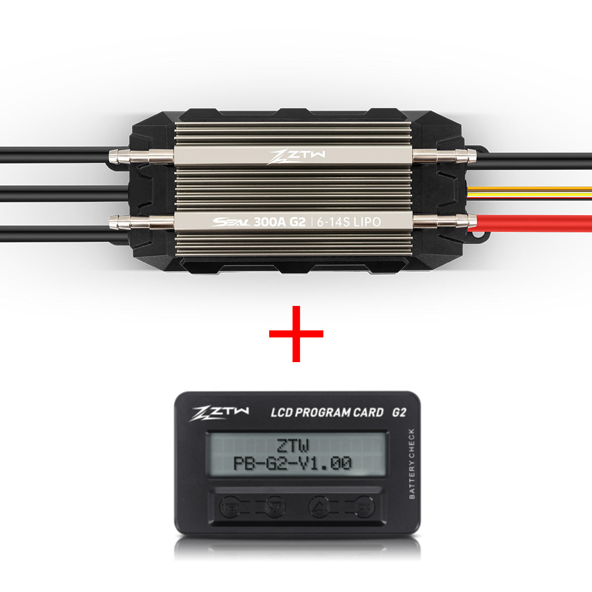 ZTW ESC Programming Card - Multi-Function Lipo Voltmeter & Servo Tester