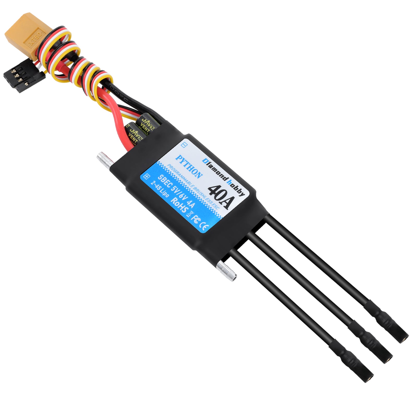PYTHON Series Marine ESCs | High-Performance Waterproof  for RC Boats (20A-130A)
