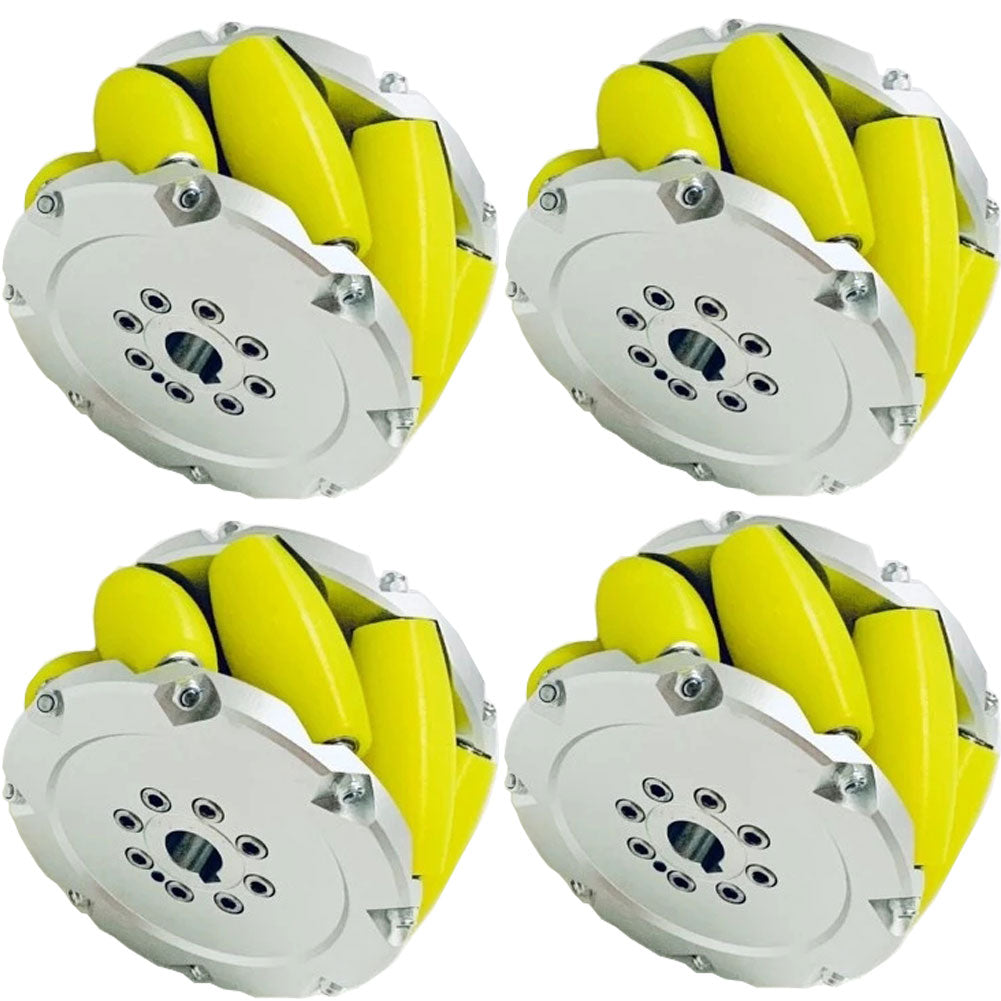 4 Inch(100mm) A Set Of 4 Heavy Duty Industrial Mecanum Omni Wheel（NM100A）