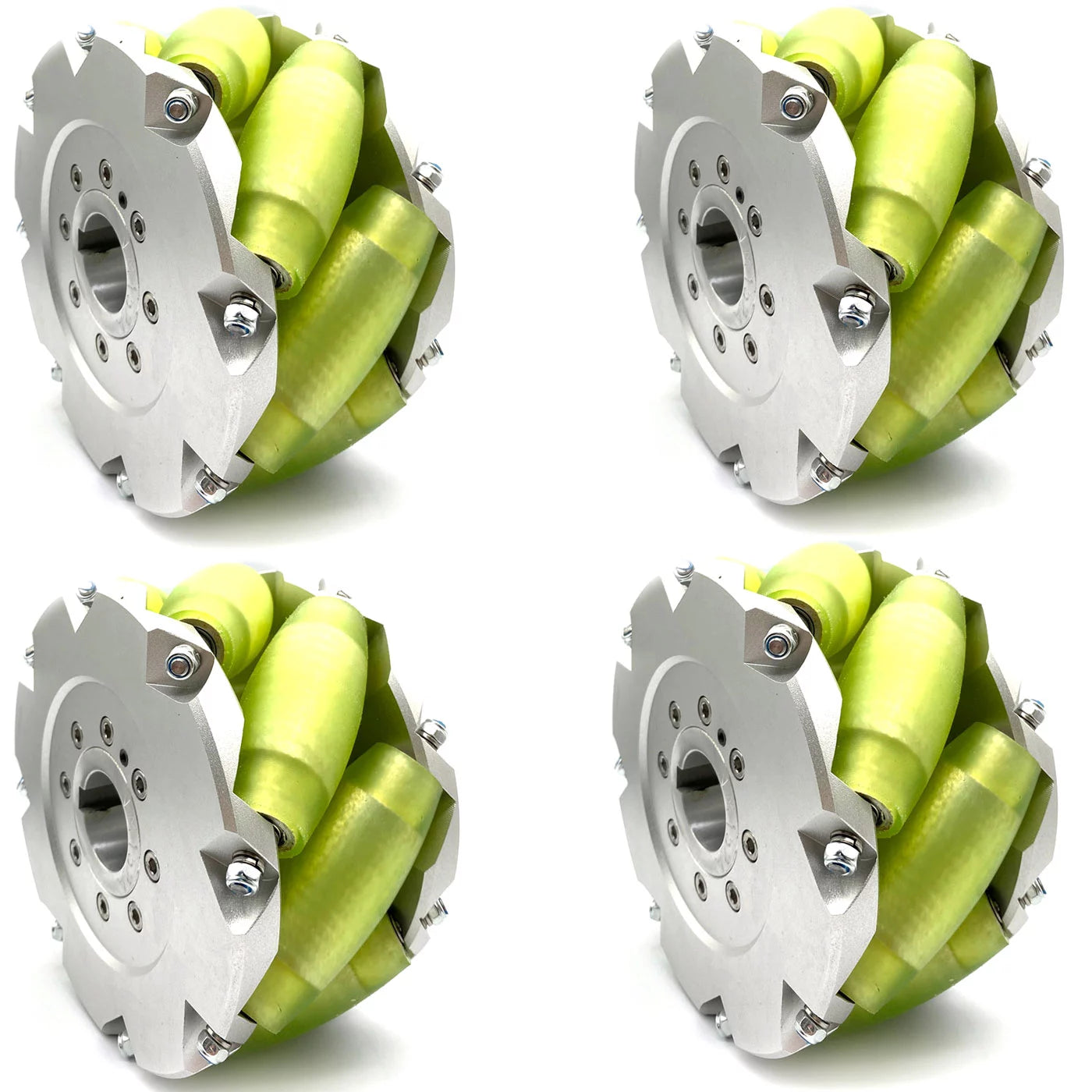 6inch(152mm) heavyduty industrial mecanum wheel Omni wheel  load  300KG set of 4 (NM152A)