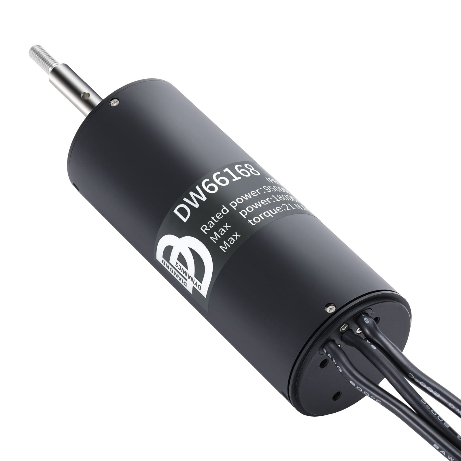 DW66168 18000W IP68 Waterproof Brushless Motor | 80KV-160KV High Torque 21Nm for ROV/Industrial