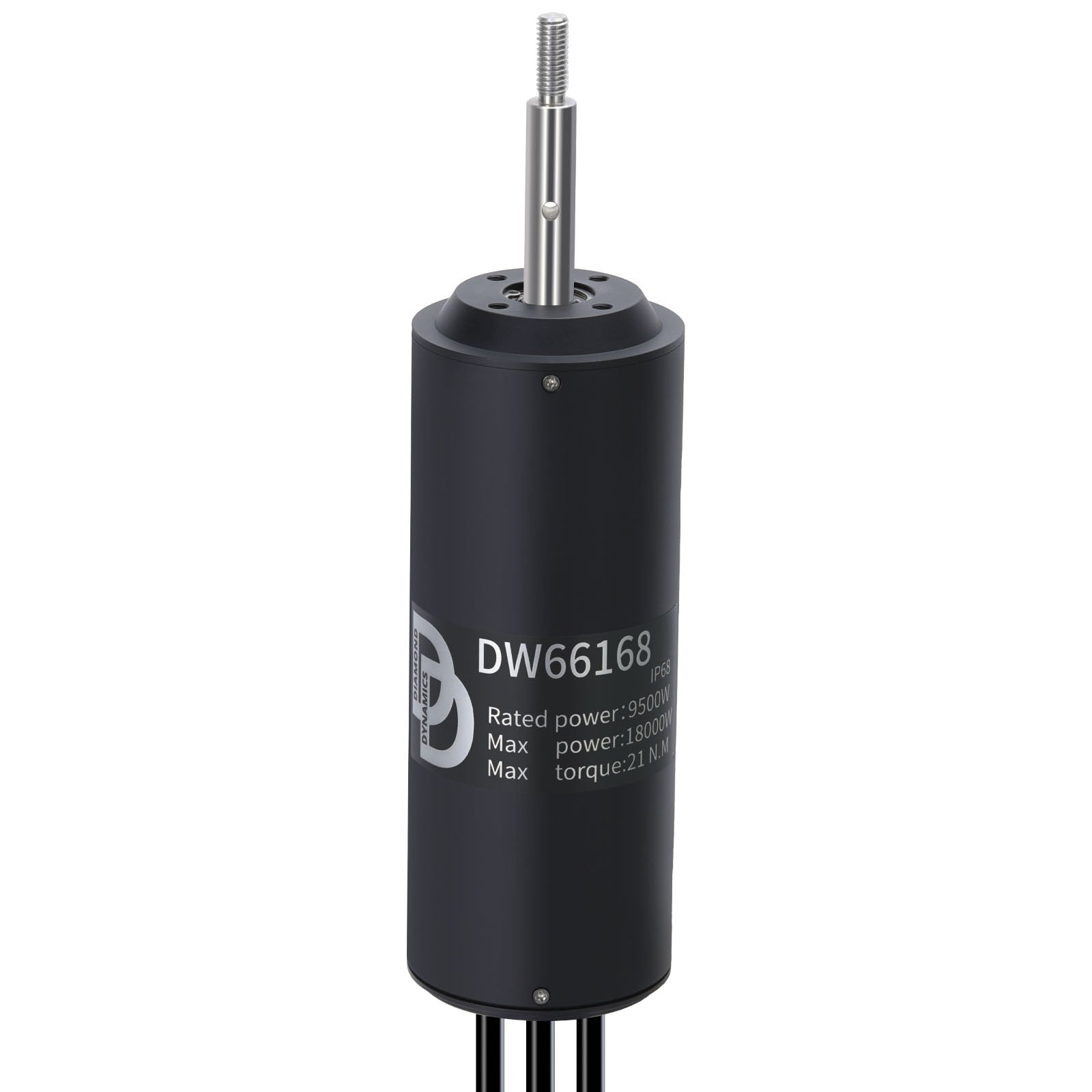 DW66168 18000W IP68 Waterproof Brushless Motor | 80KV-160KV High Torque 21Nm for ROV/Industrial