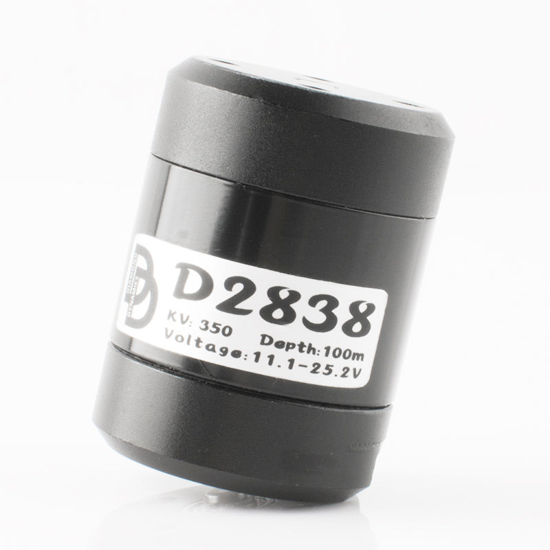 DD2838 11-25V 500kv 350W 3.15kg Thrust 100m Waterproof Brushless Motor