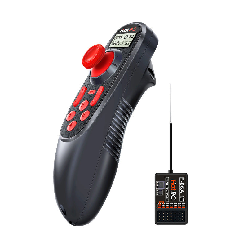 DS600 2.4G 6CH 3.7V 1200mah Long Distance Radio Transmitter LCD Remote Control