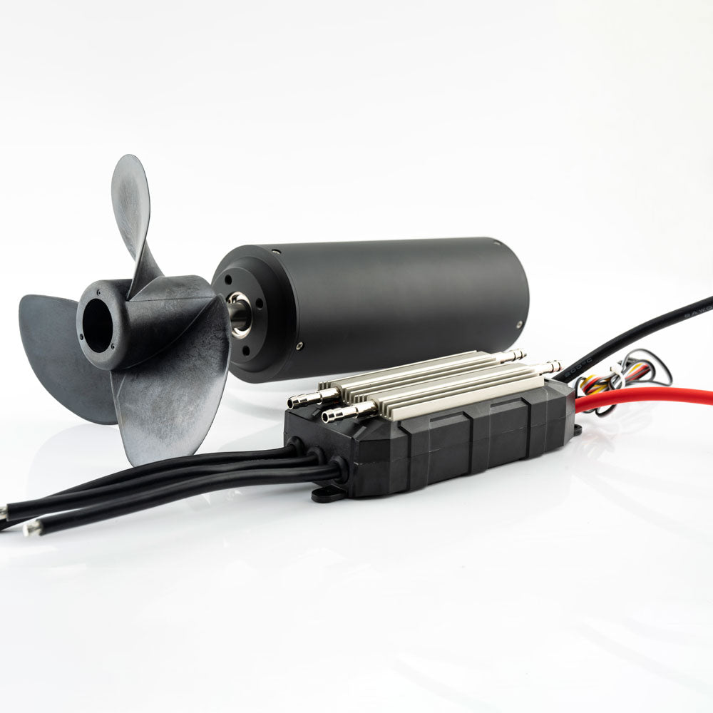 E30 80-160kv 9500w IP68 35-45KM Underwater Thruster With ESC and Remote