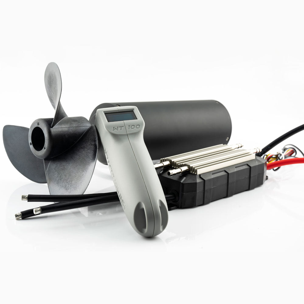 E30 80-160kv 9500w IP68 35-45KM Underwater Thruster With ESC and Remote