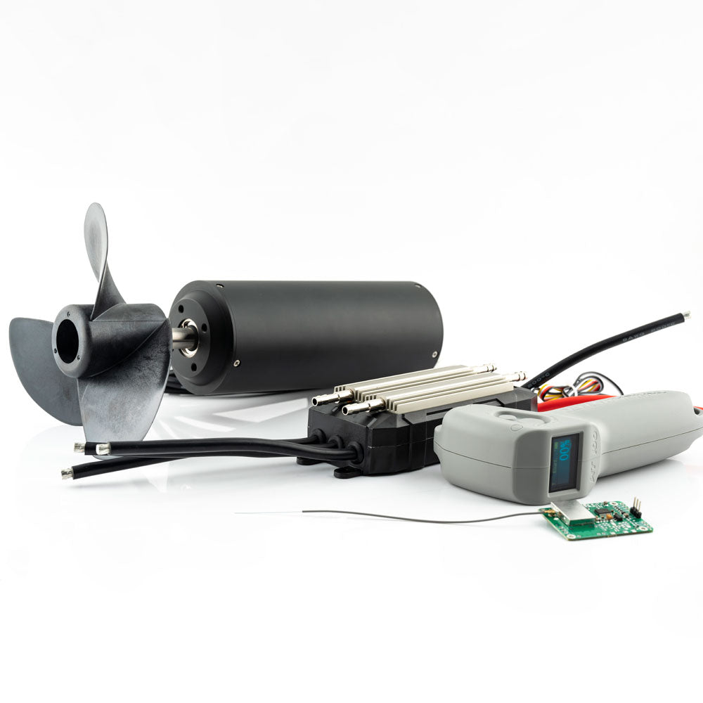 E30 80-160kv 9500w IP68 35-45KM Underwater Thruster With ESC and Remote