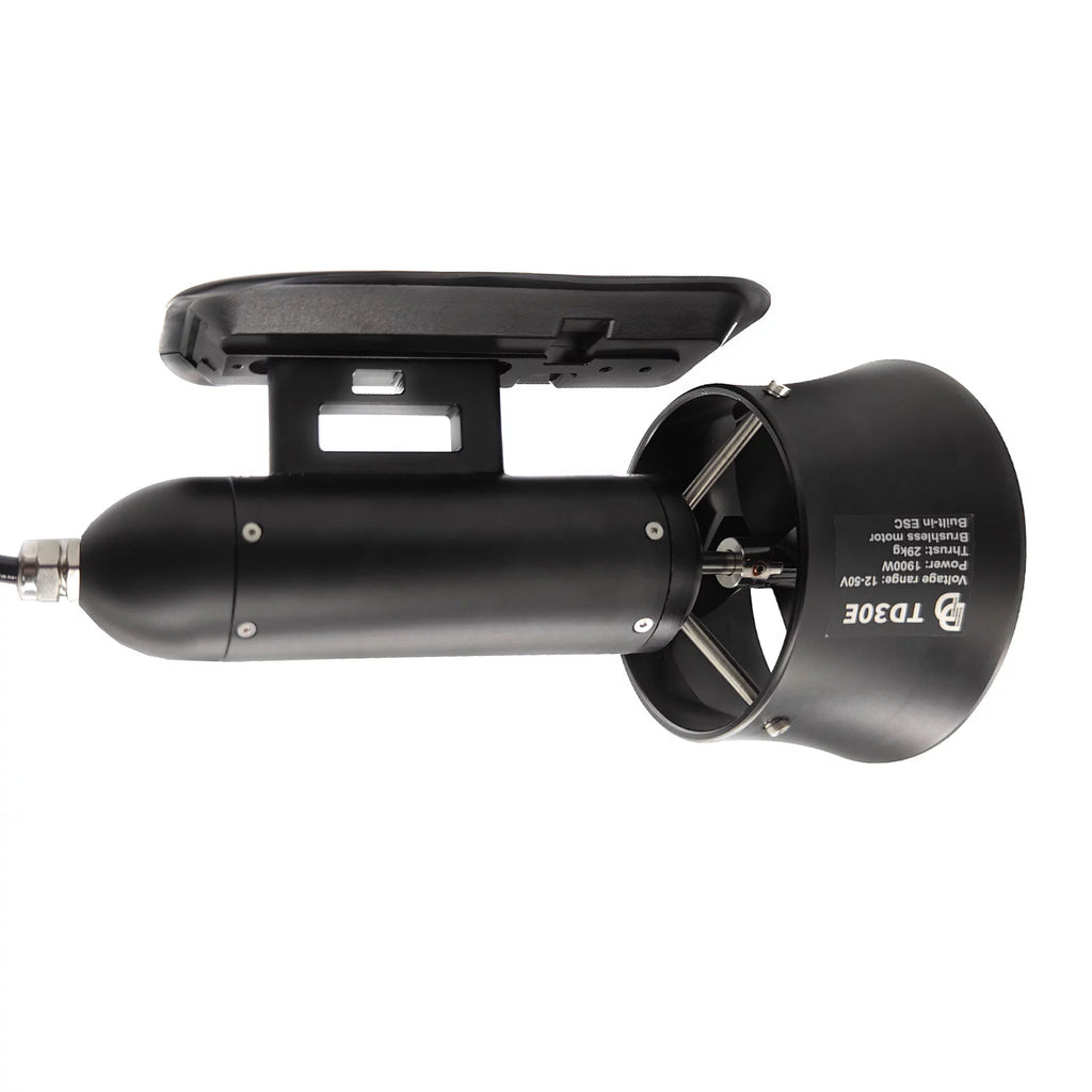TD30E Reverse Nozzle Brushless Underwater Thruster - 30kg Thrust, 24-50V, Built-In ESC For SUP