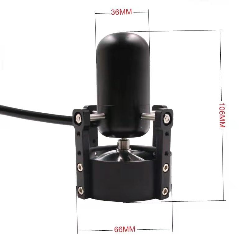 TD4.8  12-25V 12.8A  322.5W USV Rescue Equipment Underwater Thruster