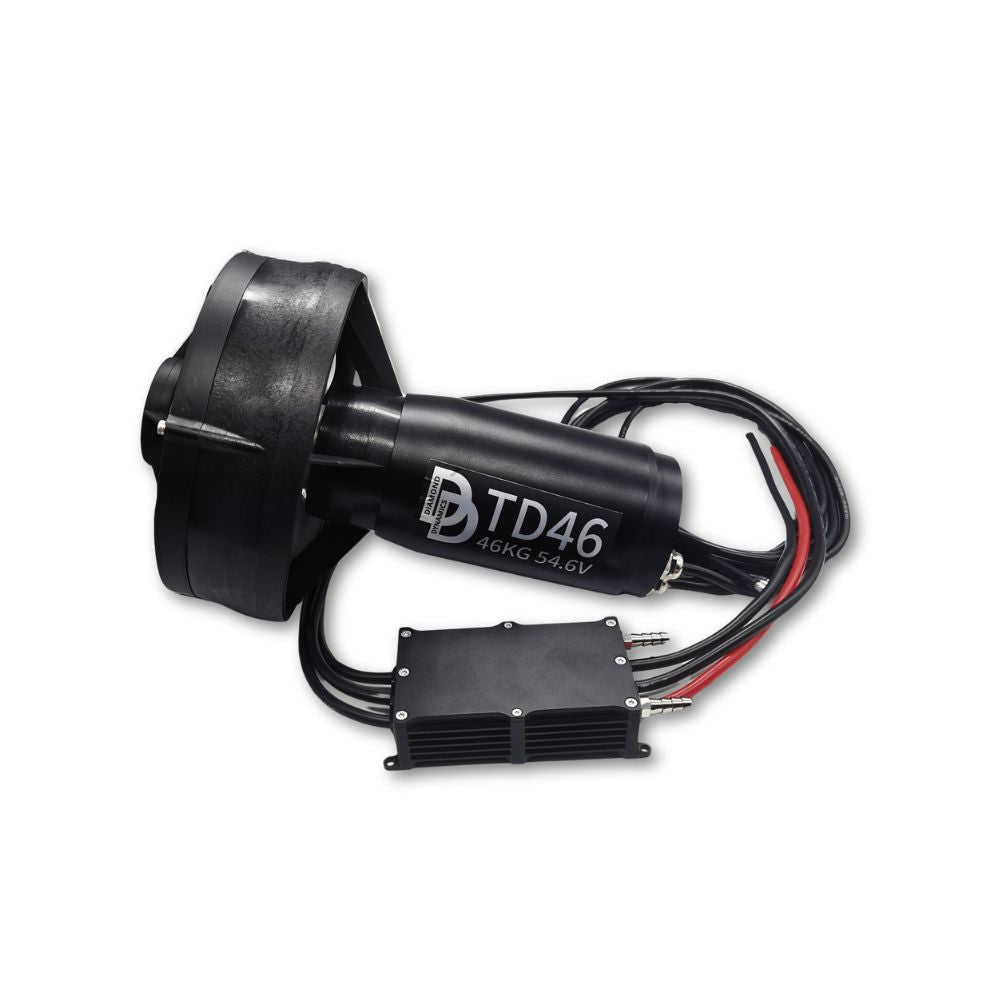 TD46kg 50V 8000W 30-35KM Underwater Thruster For Foil Surfboards Boats