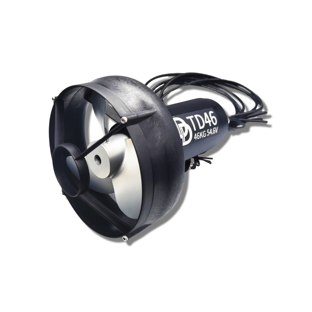 TD46kg 50V 8000W 30-35KM Underwater Thruster For Foil Surfboards Boats