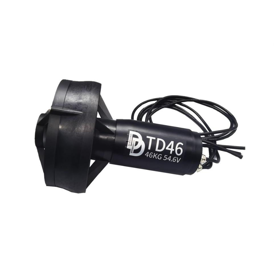 TD46kg 50V 8000W 30-35KM Underwater Thruster For Foil Surfboards Boats