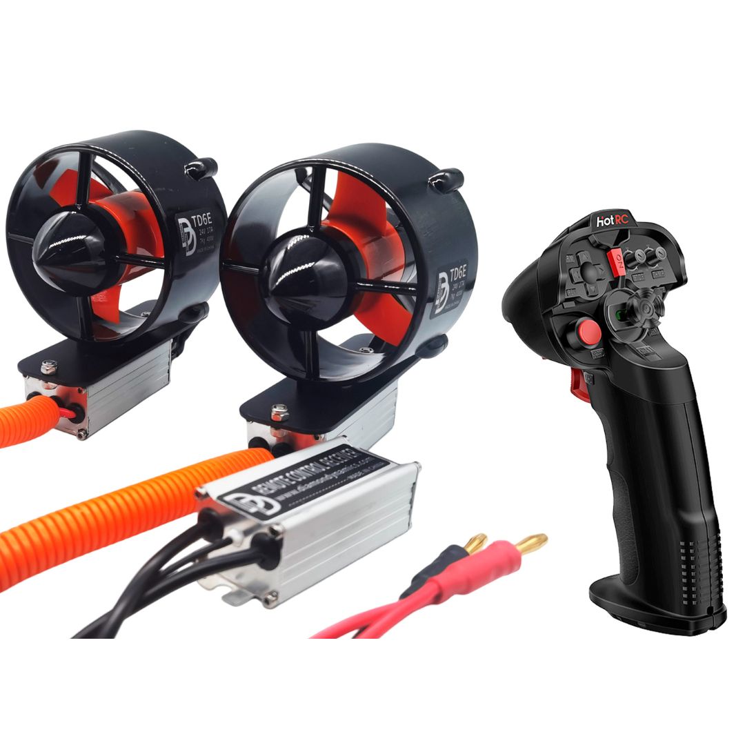 TD6E CW&CCW 24V 14kg 800W Underwater Thruster For Kayaks Fishing Boat