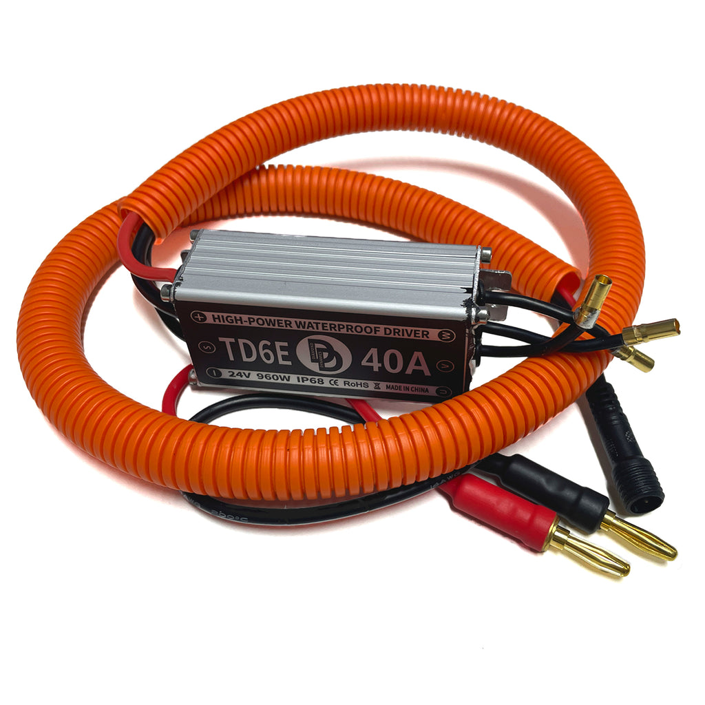 TD6E 960W Water Thruster + 40A ESC - High-Power Waterproof Propulsion System