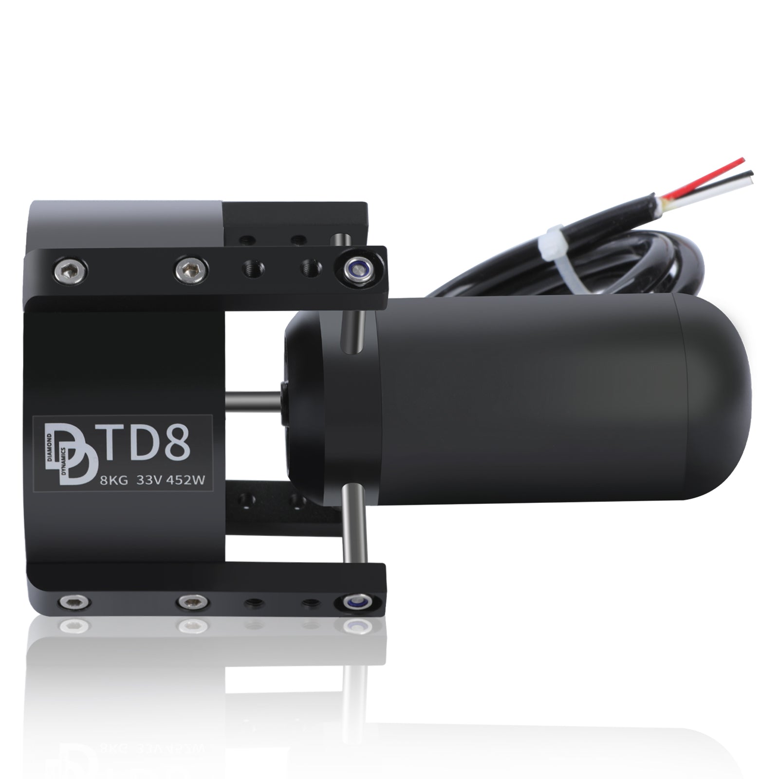 TD8 33V 452W Fully Sealed 6061 Aluminum Underwater Thruster For Boats