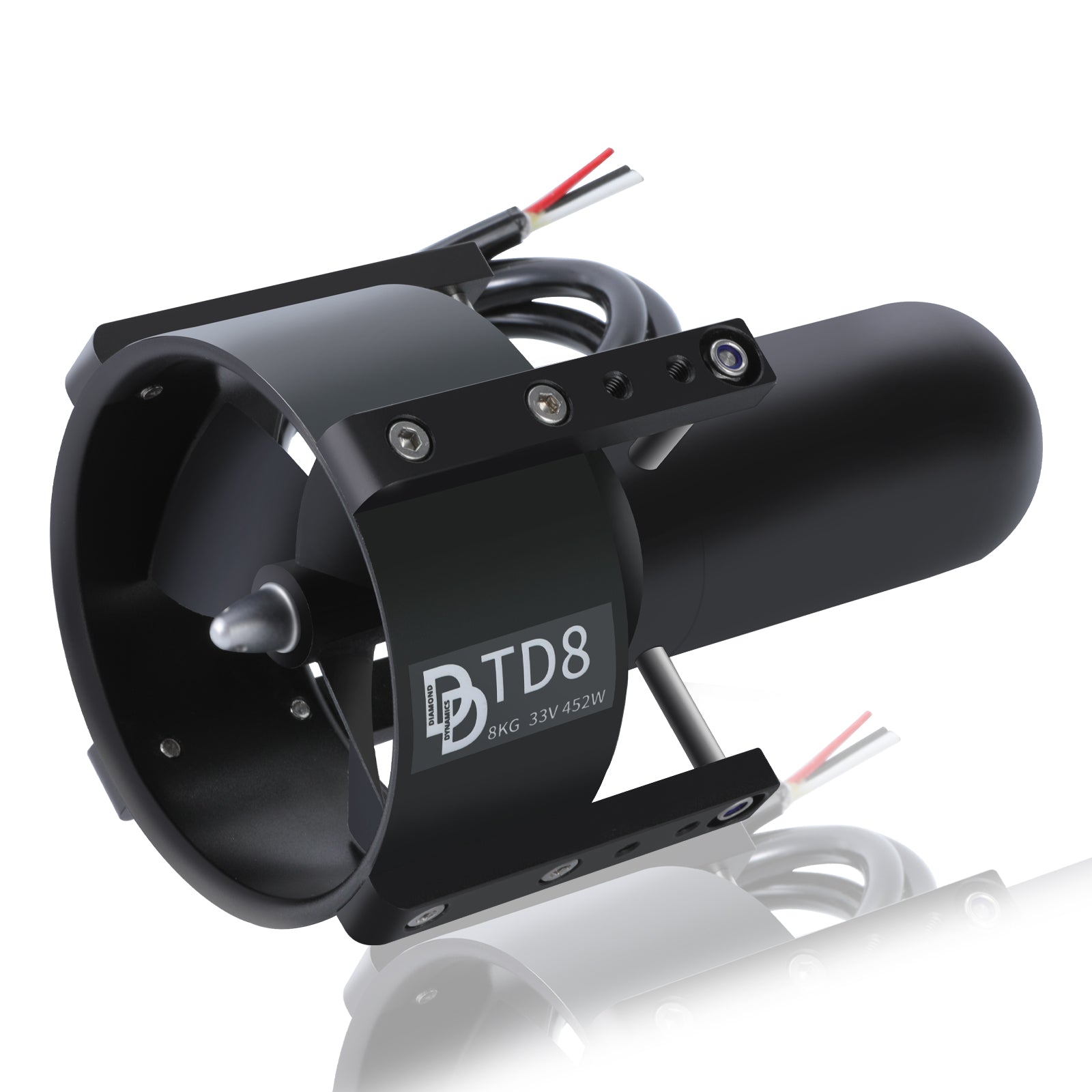 TD8 33V 452W Fully Sealed 6061 Aluminum Underwater Thruster For Boats