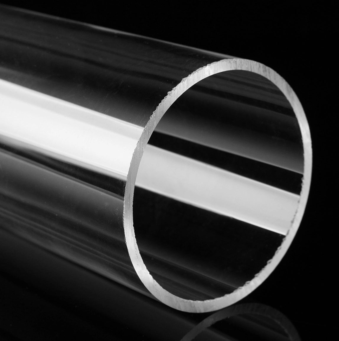 Waterproof PMMA Tube for Pressure Cabin - 5mm Wall, 60-160mm OD