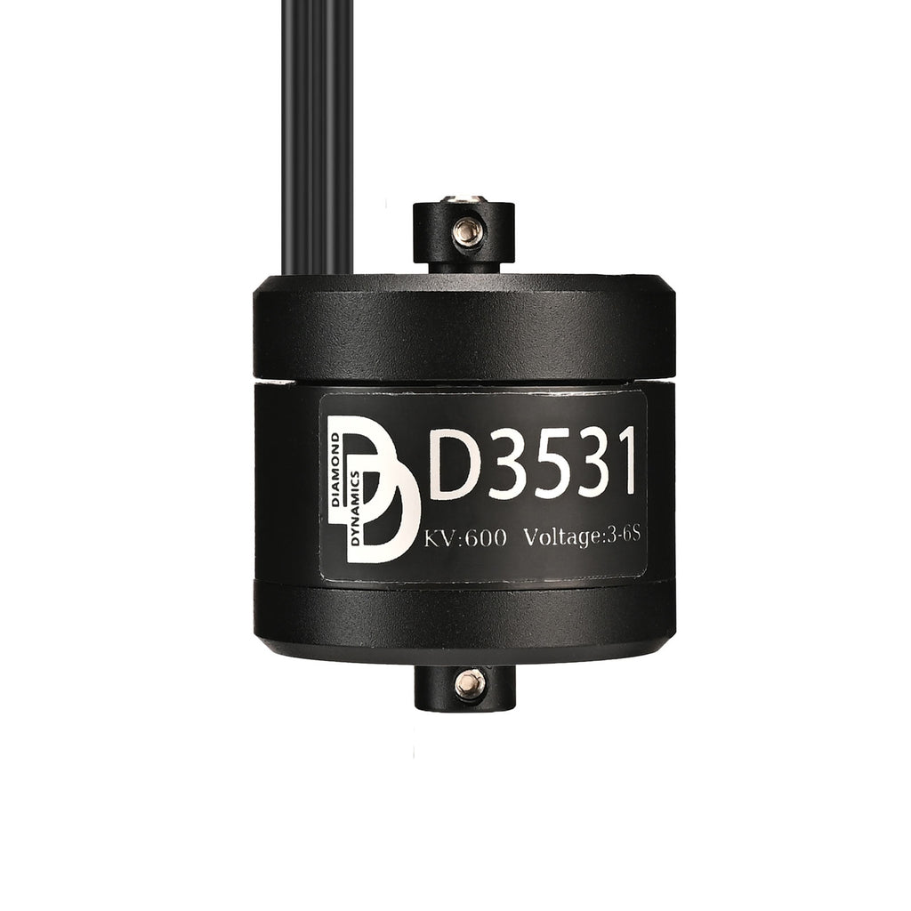 3531 600KV Underwater ROV Motor - Epoxy Sealed, 3-6S, 16AWG Waterproof Cable