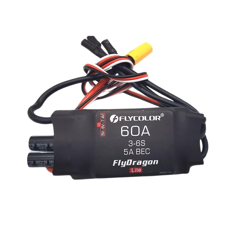FlyDragon Lite Series ESC | 30A-150A Brushless Speed Controller XT60 & 3.5mm for RC