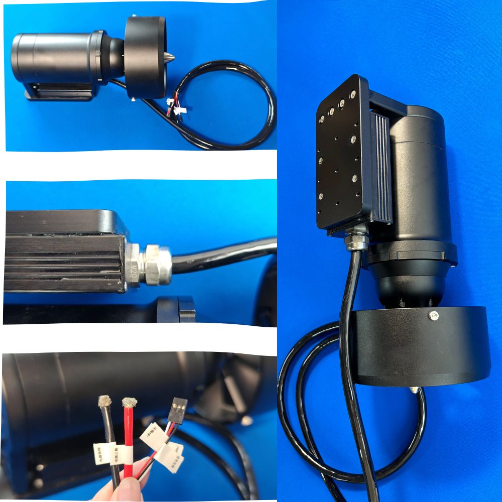 TD40/E 50V 3500W Underwater Thruster for Electric Yacht Utility Boat