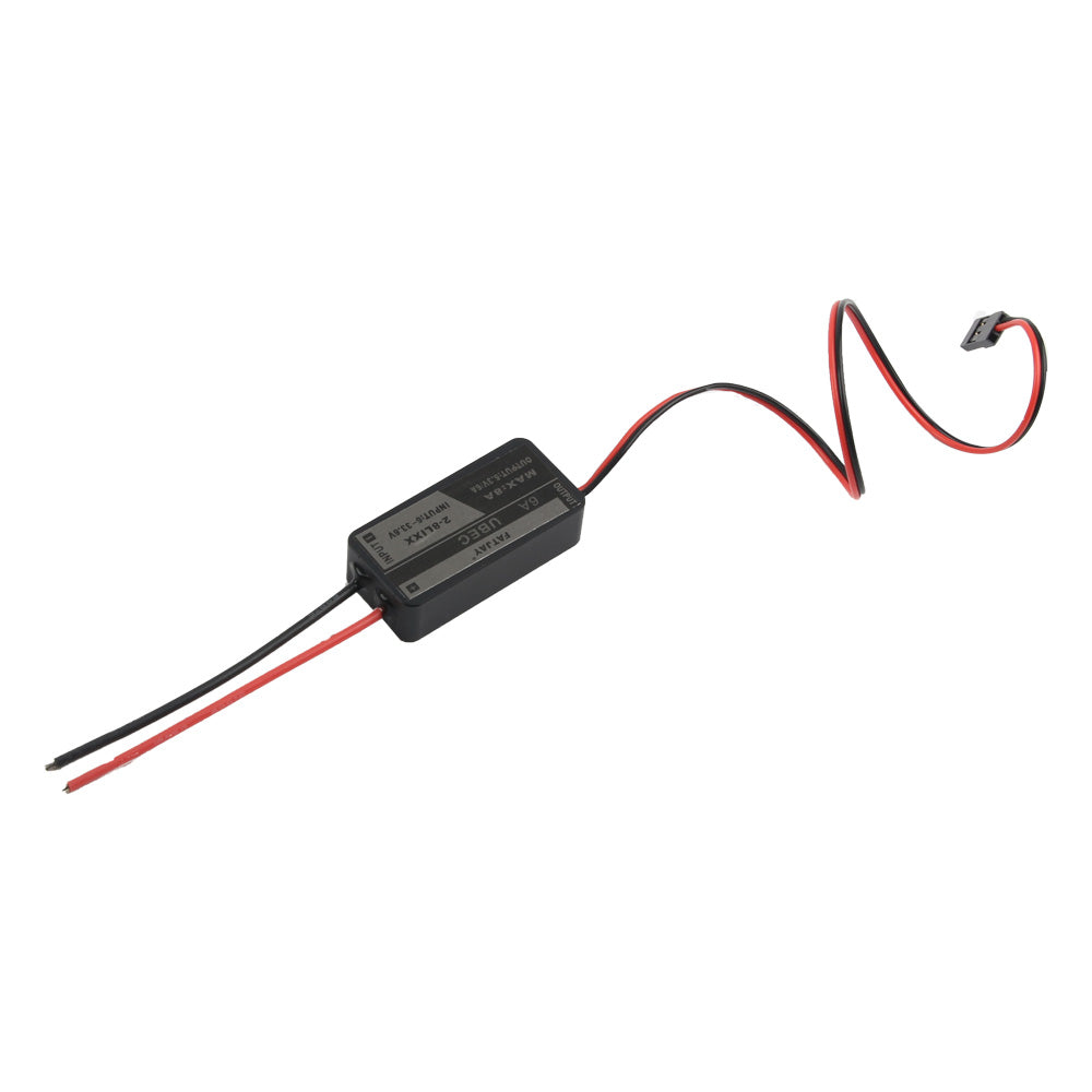 Waterproof Metal 6A UBEC 5.5V Output for 2-8S Lipo RC Models