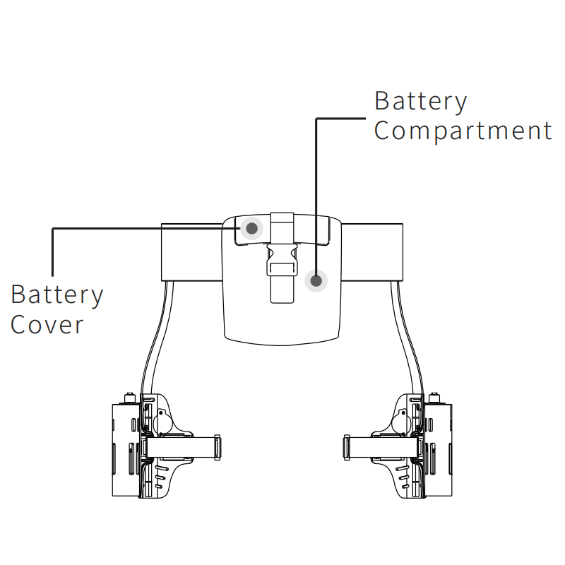 A2 15V 12KG 2M/S Wearable Diver Propulsion Vehicle Underwater Thruster