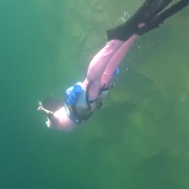 A2 15V 12KG 2M/S Wearable Diver Propulsion Vehicle Underwater Thruster