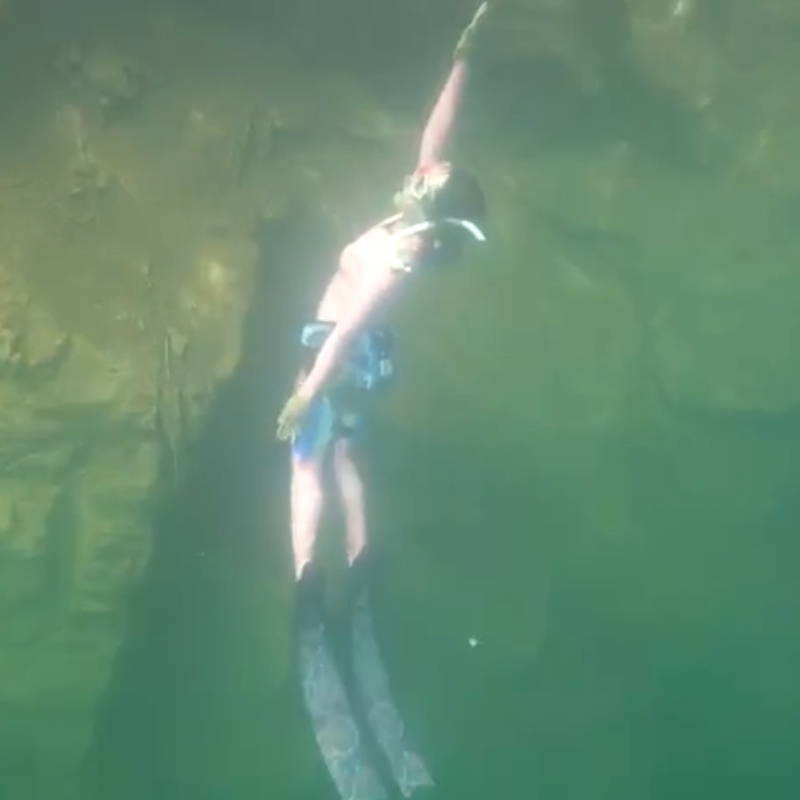 A2 15V 12KG 2M/S Wearable Diver Propulsion Vehicle Underwater Thruster