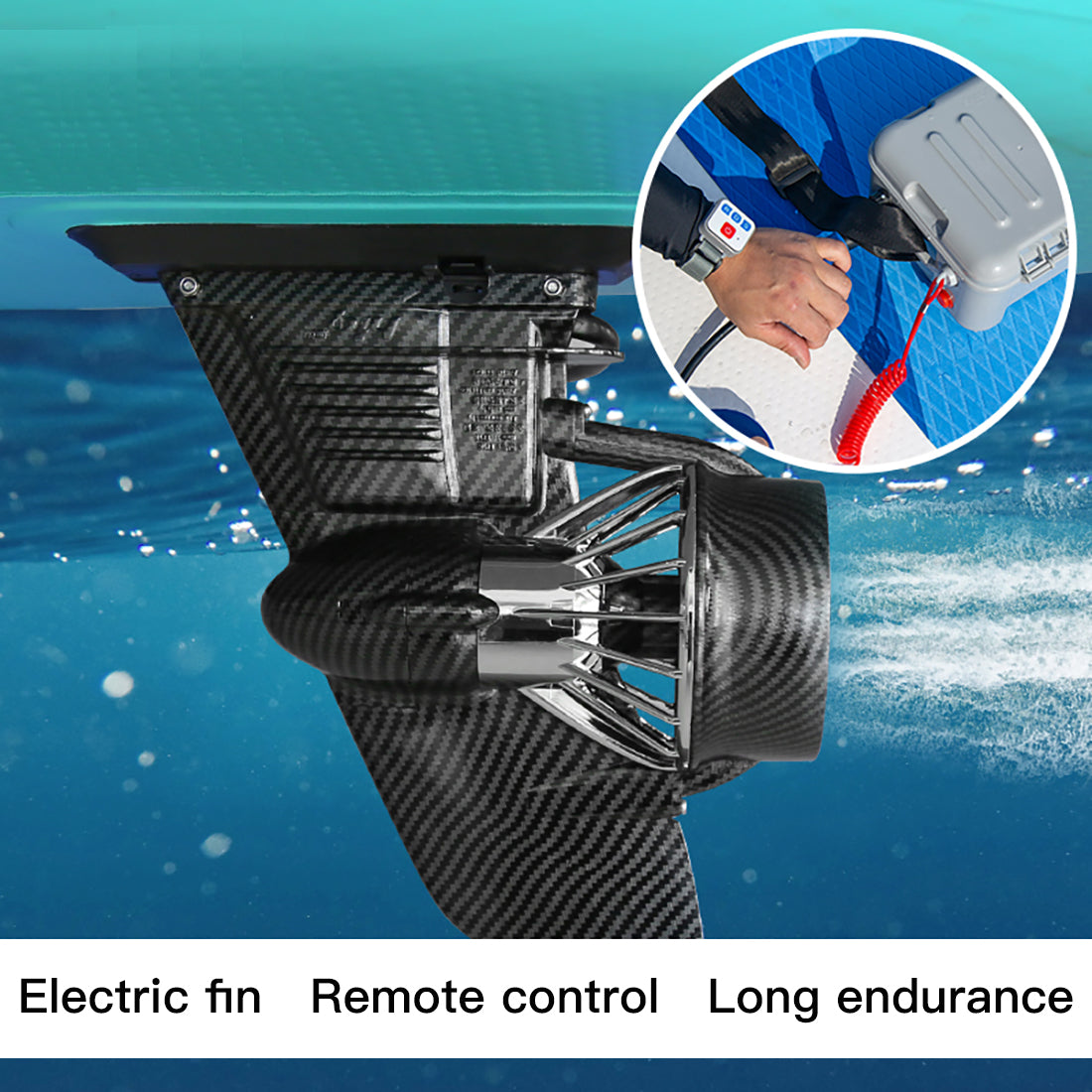 Electric Fin 24V 160W 6km Paddleboards Kayaks Underwater Thruster | Hobbywater