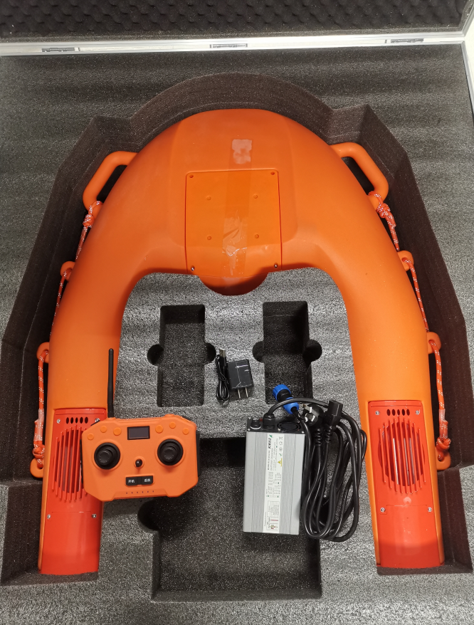 DD 24V 20KM/h Electric Remote Control U-shaped Rescue Boat Lifebuoy Equipment