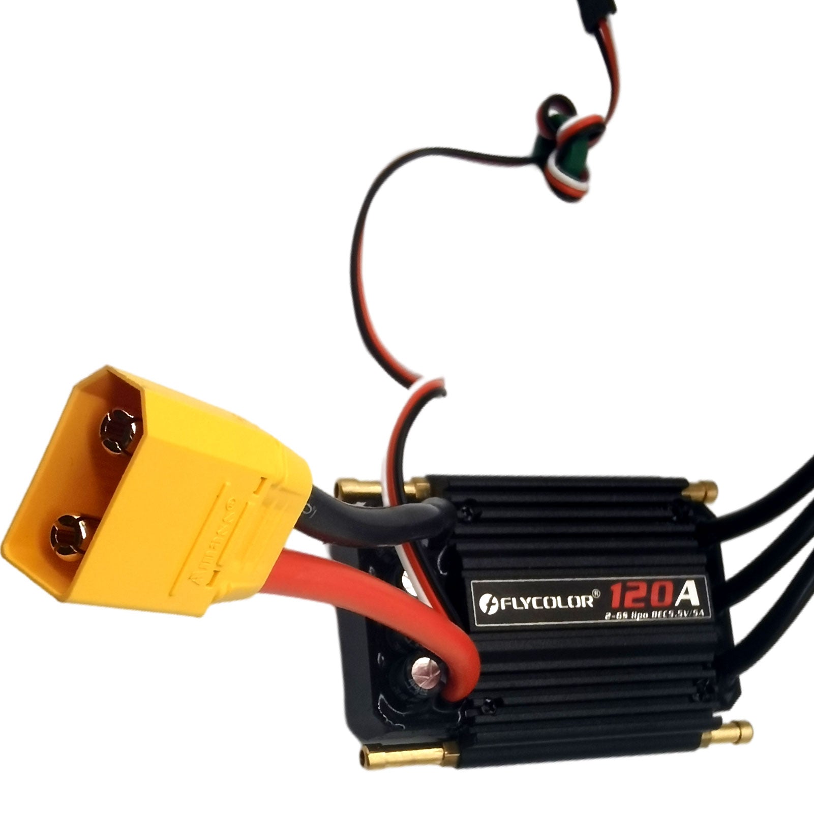 Flycolor Monster-120A High Performance Waterproof ESC | 6S 5.5V/5A BEC