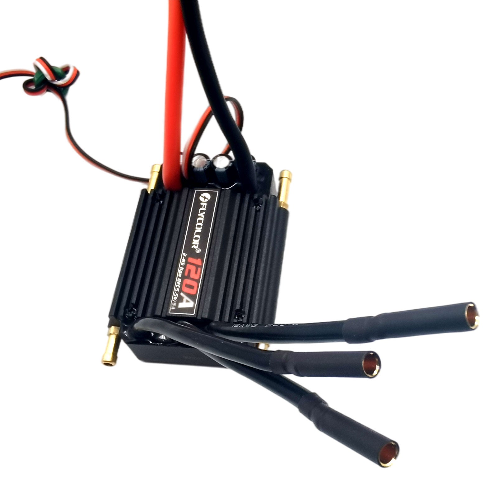 Flycolor Monster-120A High Performance Waterproof ESC | 6S 5.5V/5A BEC