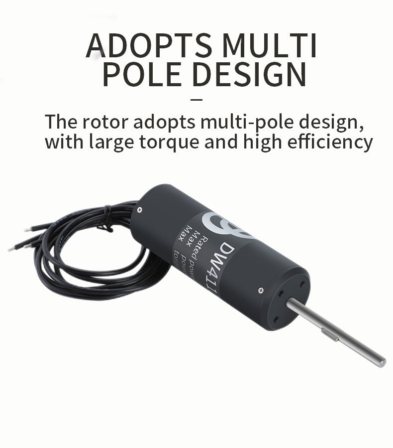 DW41115 3500W IP68 Waterproof Brushless Motor | 36V-62V  for ROV/AUV/Marine