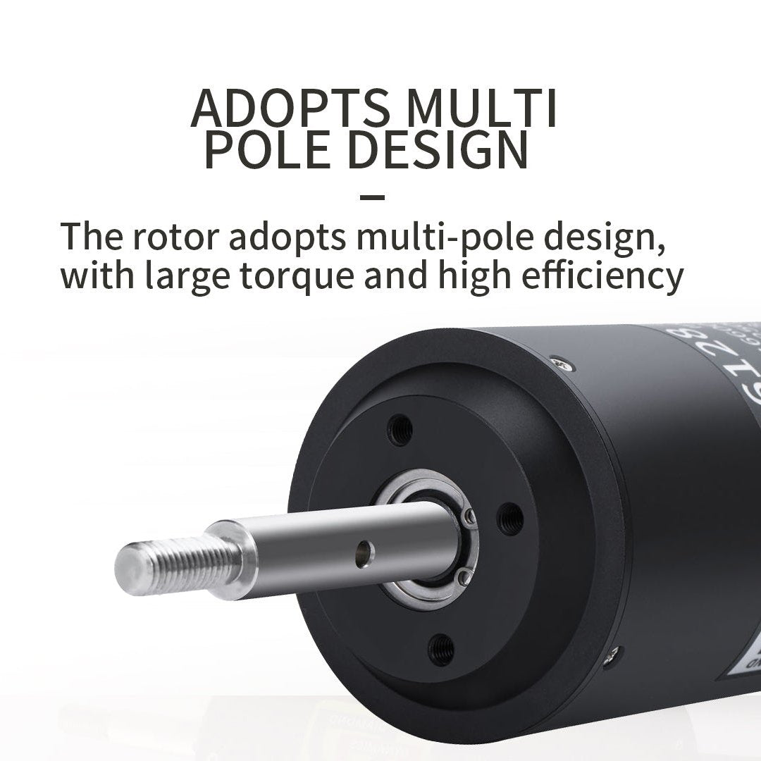 DW 66128 Waterproof  IP68  39-78V  6600W 7.5N.M Brushless Motor