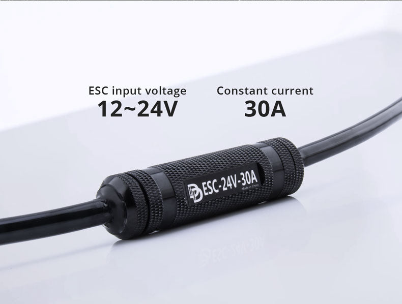 24V 30A Waterproof ESC |Forward and Reverse Electronic Speed Controller
