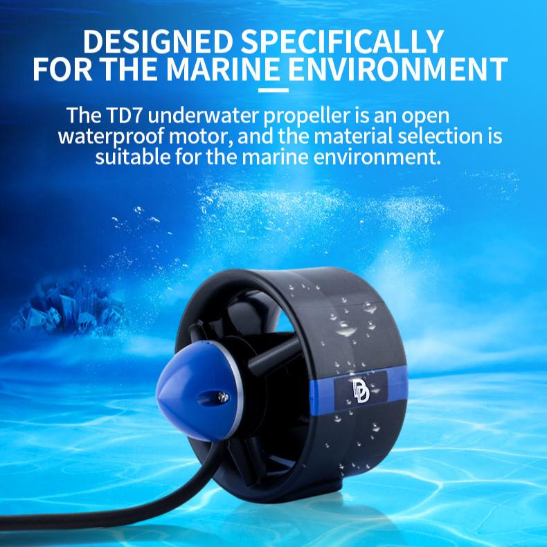 underwater motor marine environmert
